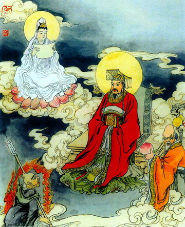 《普门品》图文释义 13、现帝释身图 \