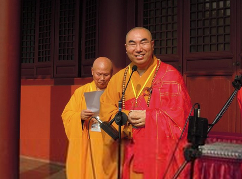 朝阳佑顺寺的宏新法师图片